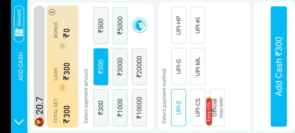 How to Add Cash in Teen Patti Master